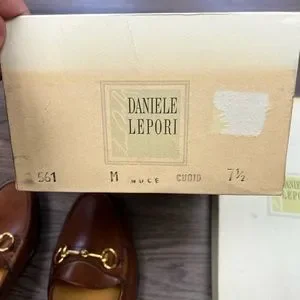NEW Daniele Lepori Walnut Tan Horse Bit Loafers 7.5 M Daniele Lepori | Shoes | New Daniele Lepori Walnut Tan Horse  main image 2